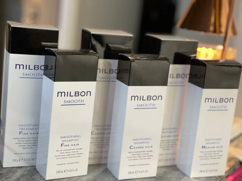 Milbon smooth coarse outlet hair